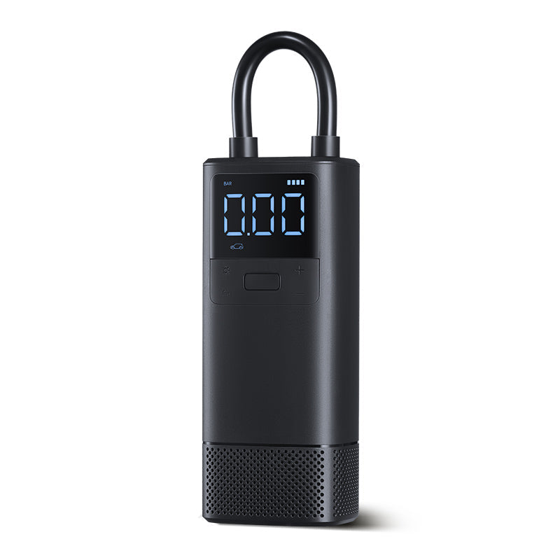 Tavaler Portable Air Compressor for Car, Bike & Sports Equipment with LCD Display, Fast Inflation & Wireless Design